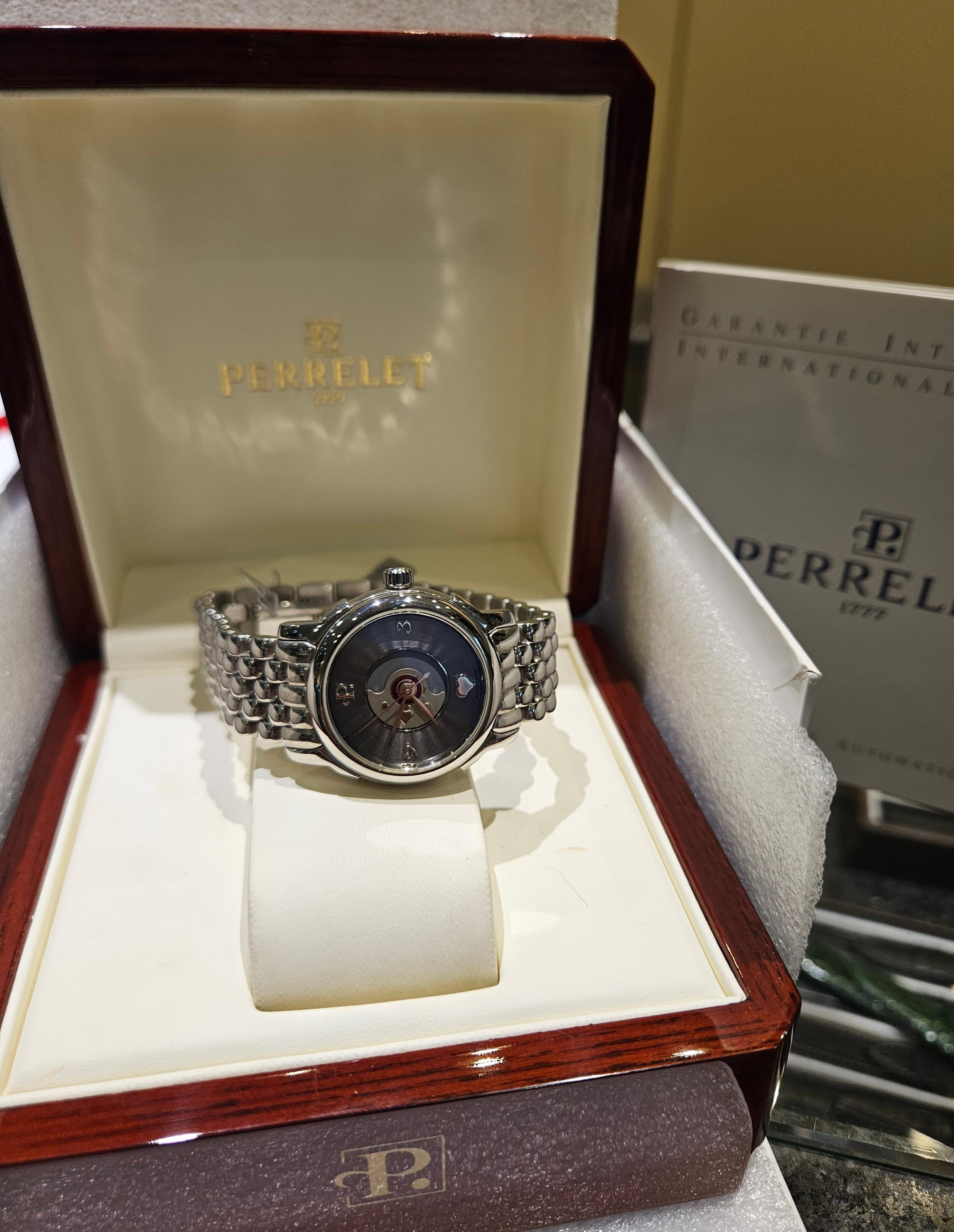 Orologio da polso Perrelet Lady Coeur Nuovo di zecca con scatola e documenti di garanzia in vendita 12