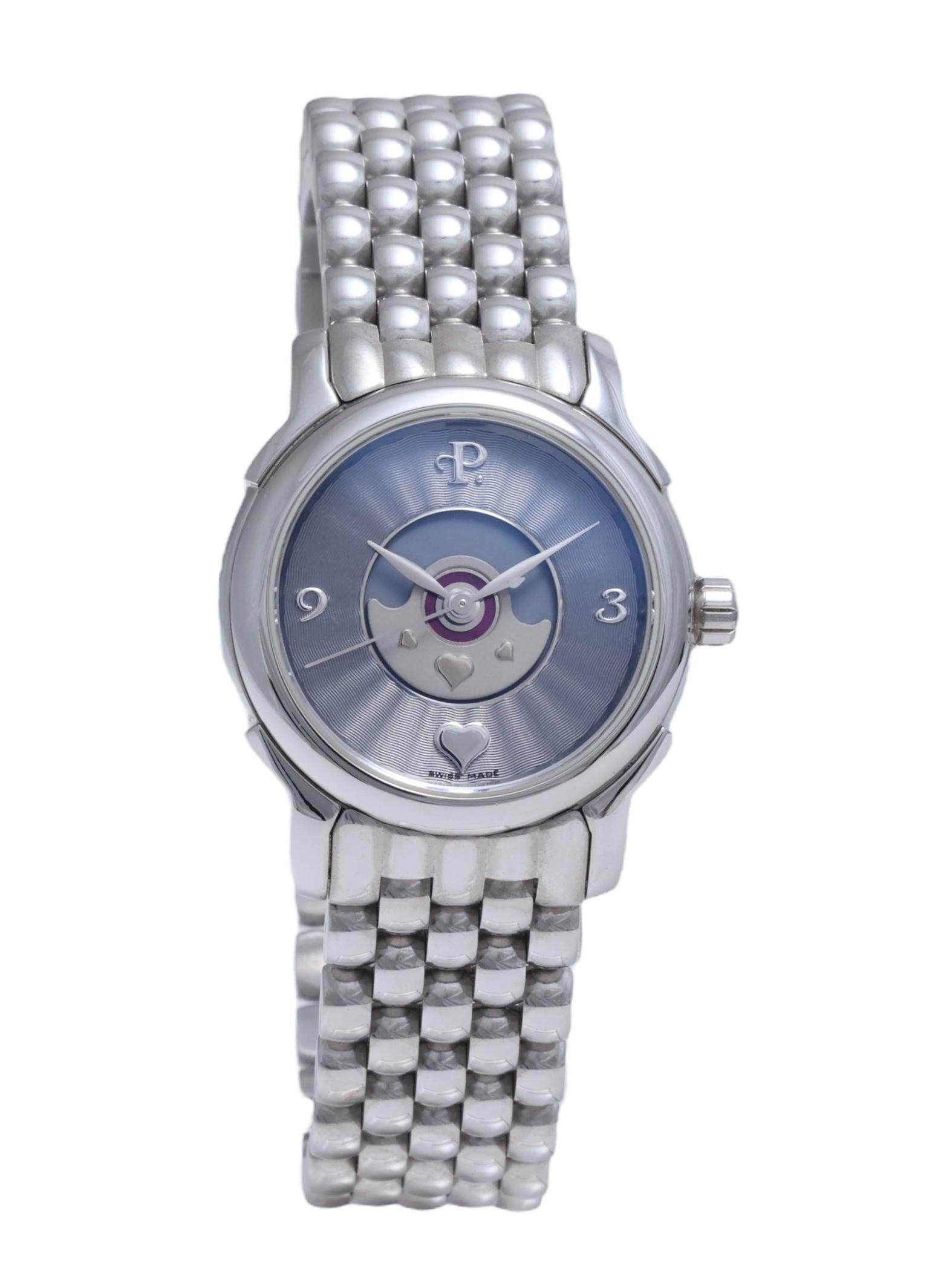 Orologio da polso Perrelet Lady Coeur Nuovo di zecca con scatola e documenti di garanzia

Movimento: meccanico a carica automatica, Calibro Perrelet DH 95, calibro base ETA 2892-A2, con sistema brevettato a doppio rotore per migliorare le