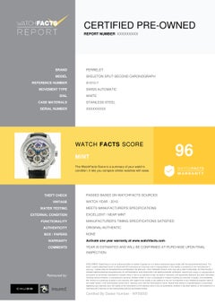 Perrelet Skeleton Split-Second Chronograph A1010-7, White Dial