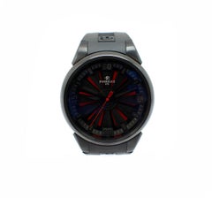 Perrelet Stainless Steel DLC Turbine Automatic Wristwatch
