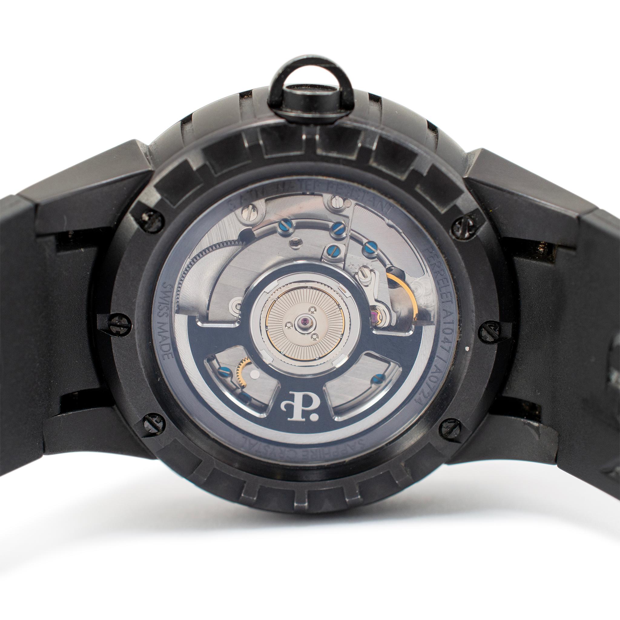 Perrelet Turbine 44MM A4021/3 Limited Edition Erotic Dial Stainless Steel Watch For Sale 1