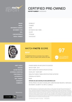 Perrelet Turbine A5006, Silver Dial, Certified and Warranty