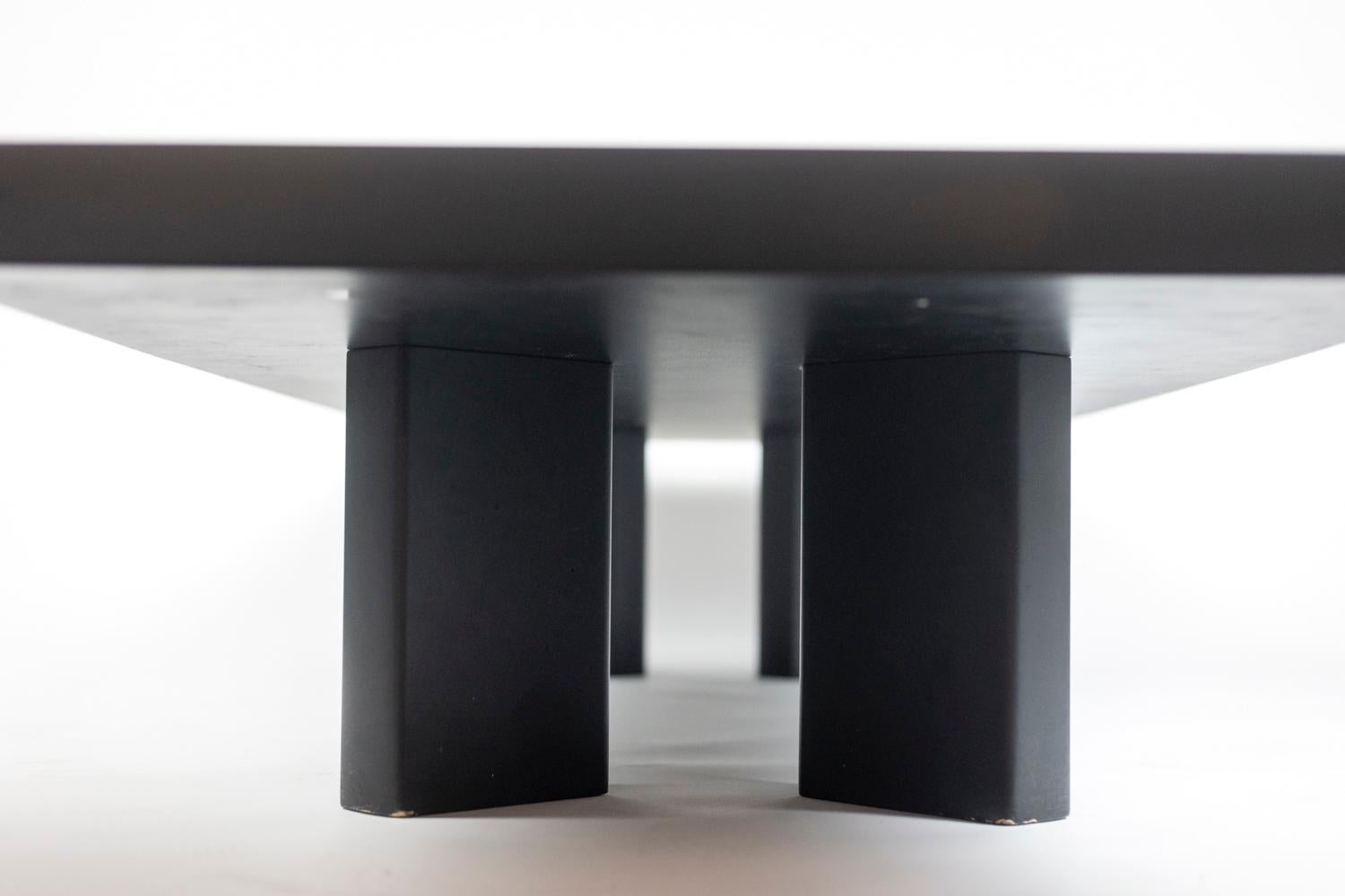 Perriand for Cassina. Coffee table model “Plana”. 1990s. For Sale 1