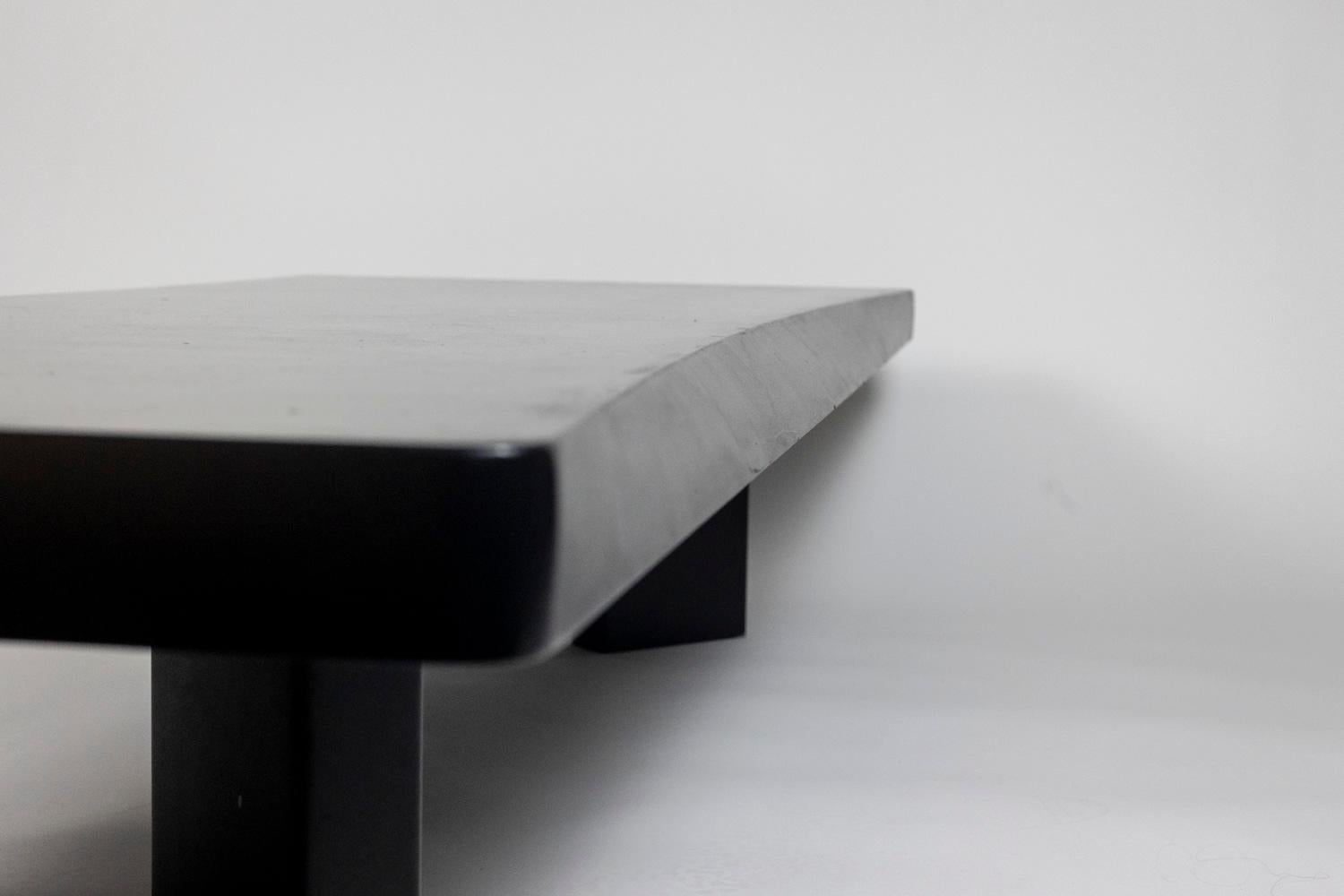 Perriand for Cassina. Coffee table model “Plana”. 1990s. For Sale 2