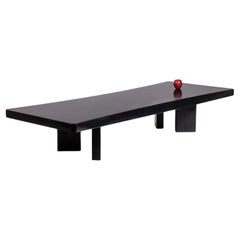 Perriand pour Cassina. Table basse modèle Plana, années 1990.