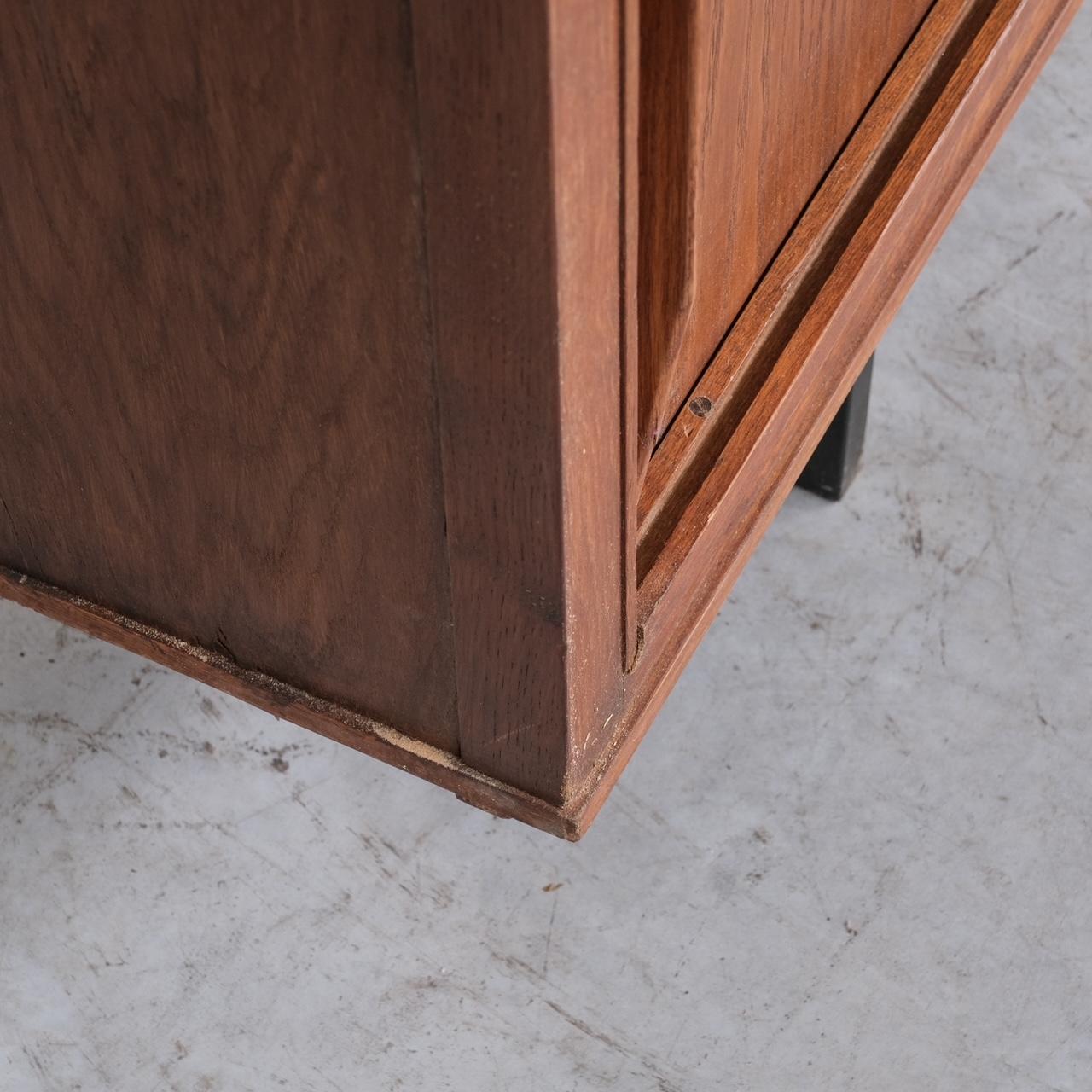 Credenza francese di metà secolo in stile Perriand in vendita 4