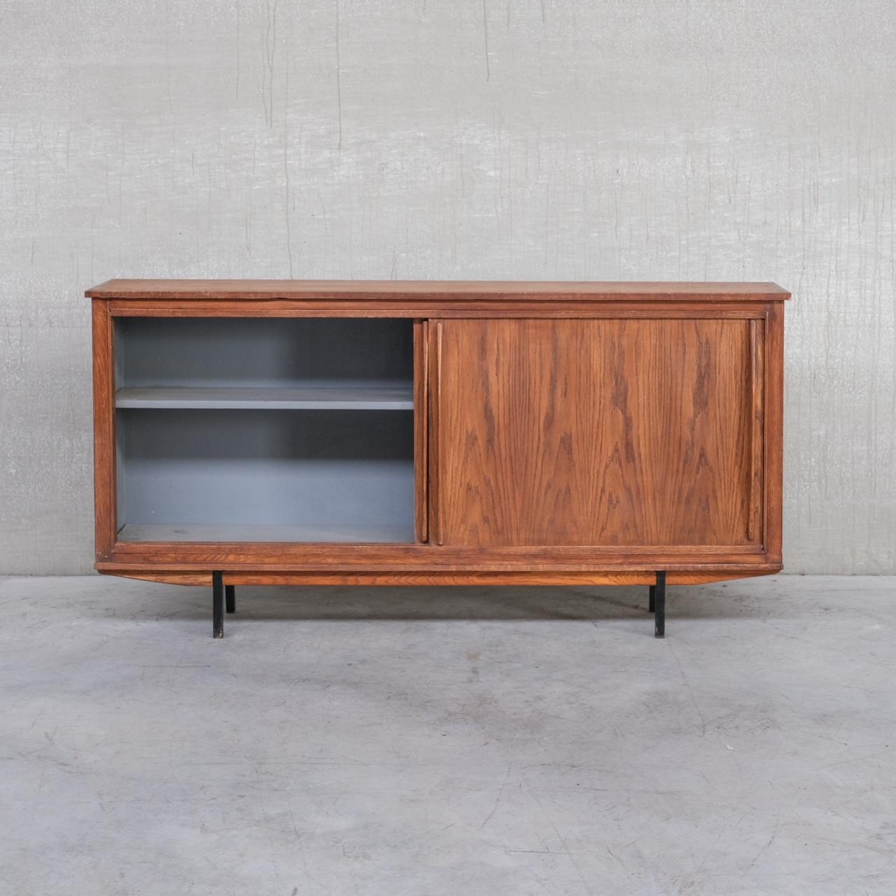 Perriand Style Mid-Century French Sideboard For Sale 10