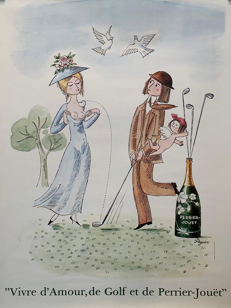 affiche les amoureux de peynet