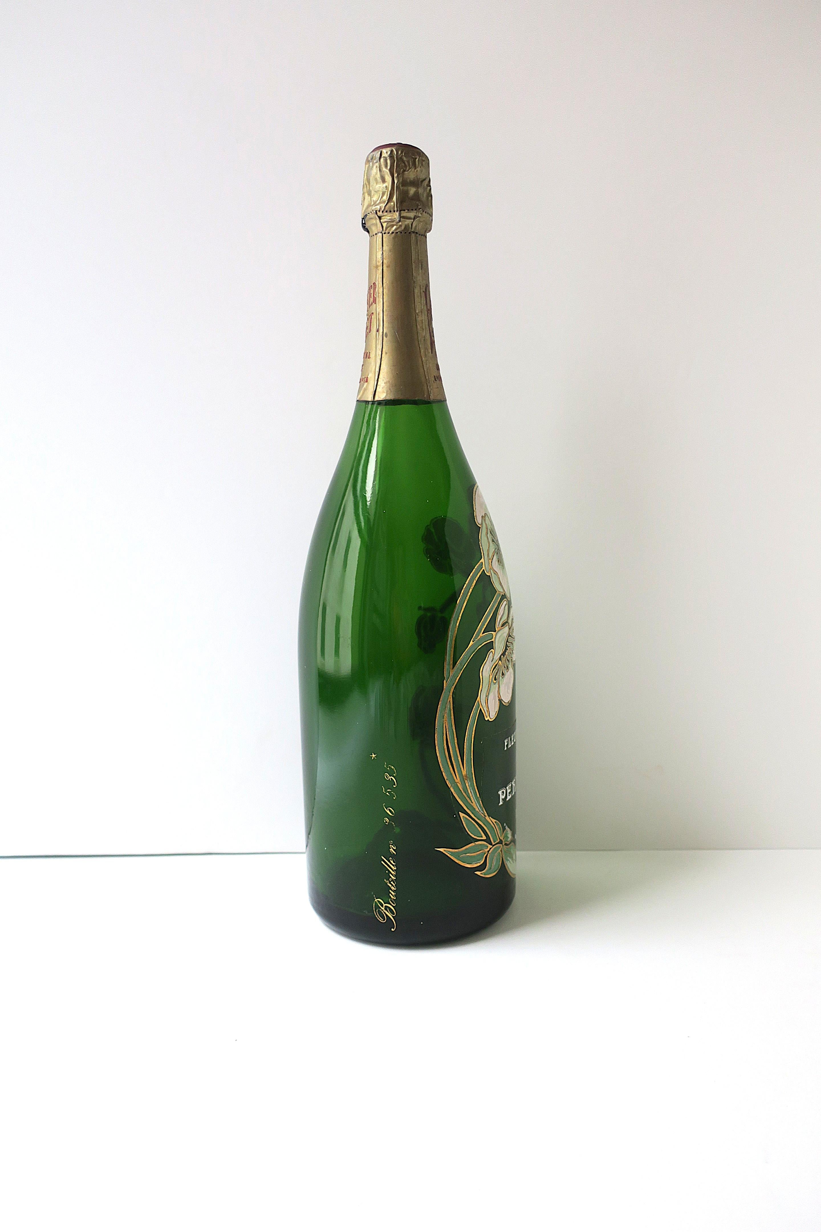 Perrier-Jouet Magnum Champagne Bottle, France, 1975 For Sale 2
