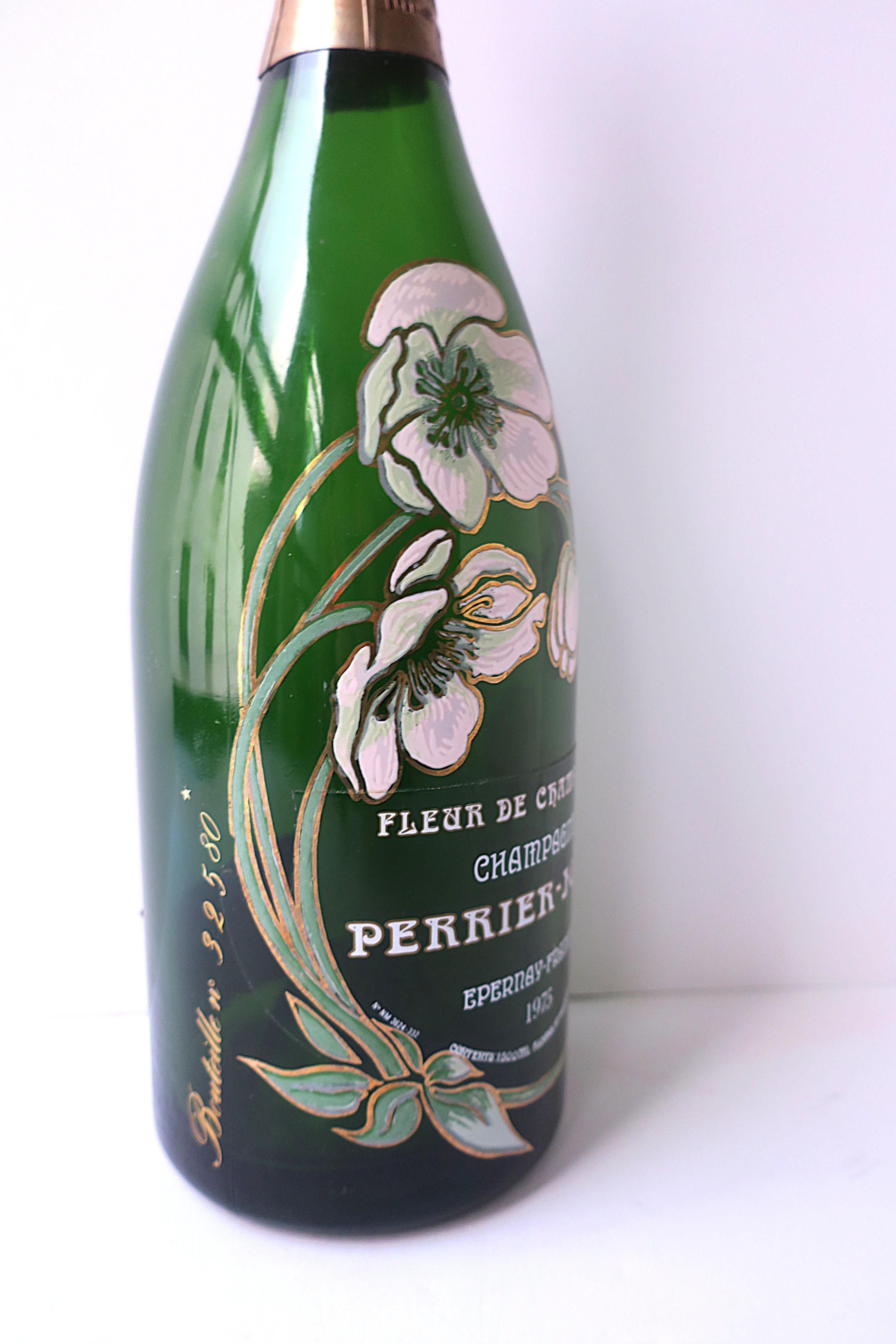 Perrier-Jouet Magnum Champagne Bottle, France, 1975 For Sale 3