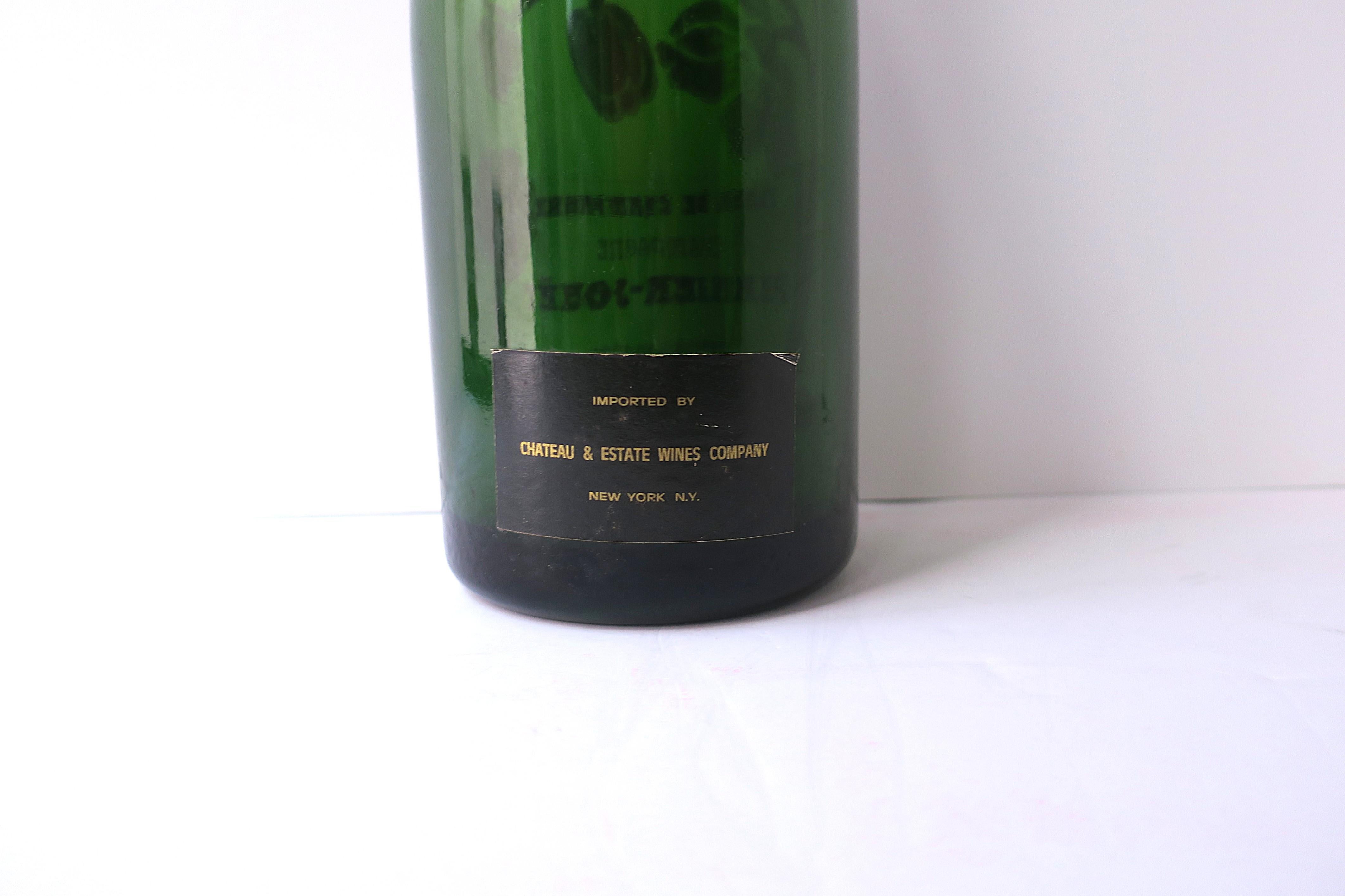 Perrier-Jouet Magnum Champagne Bottle, France, 1975 For Sale 5