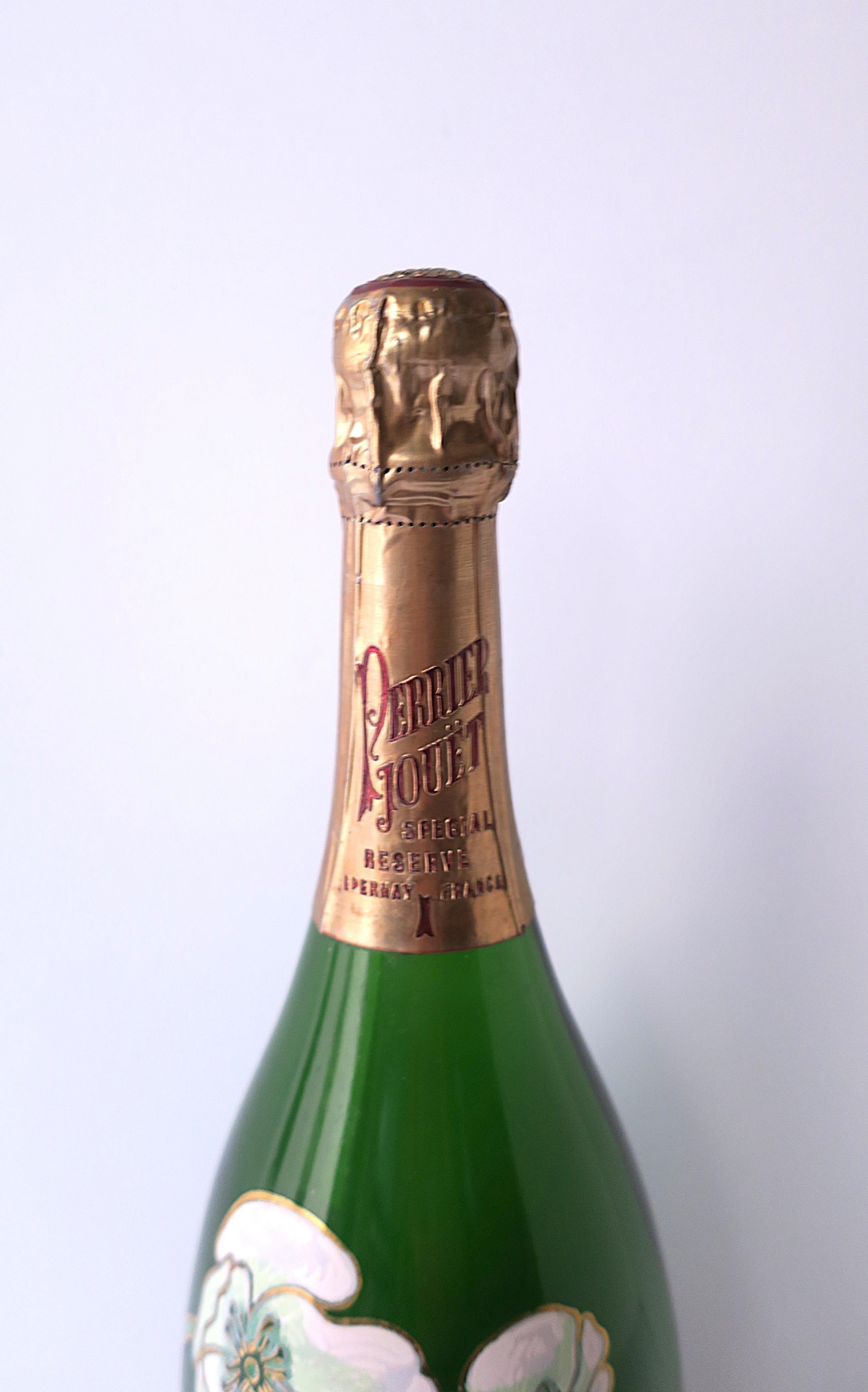 Perrier-Jouet Magnum Champagne Bottle, France, 1975 For Sale 1