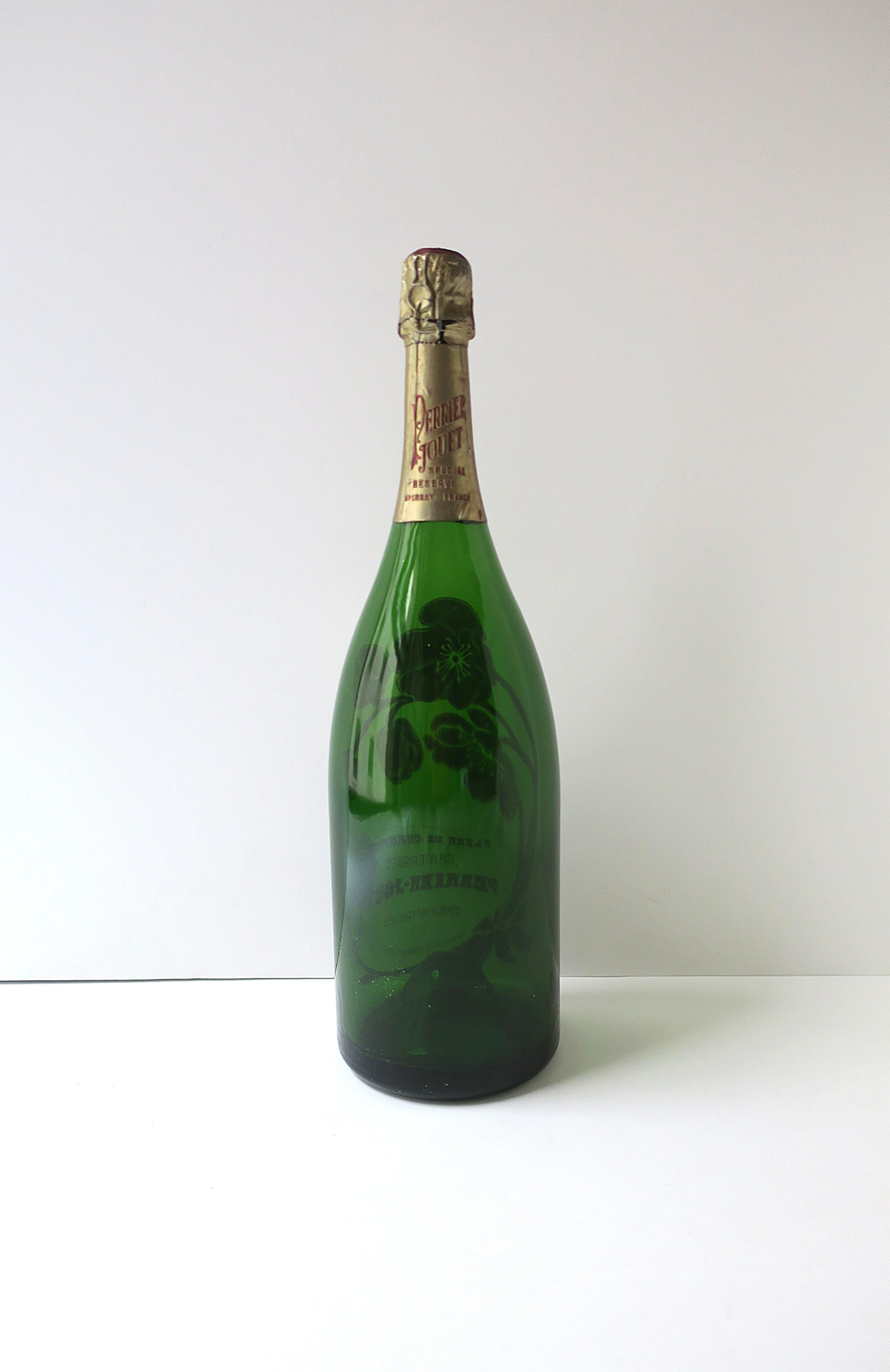 Perrier-Jouet Magnum Champagne Bottle, France, 1975 For Sale 1