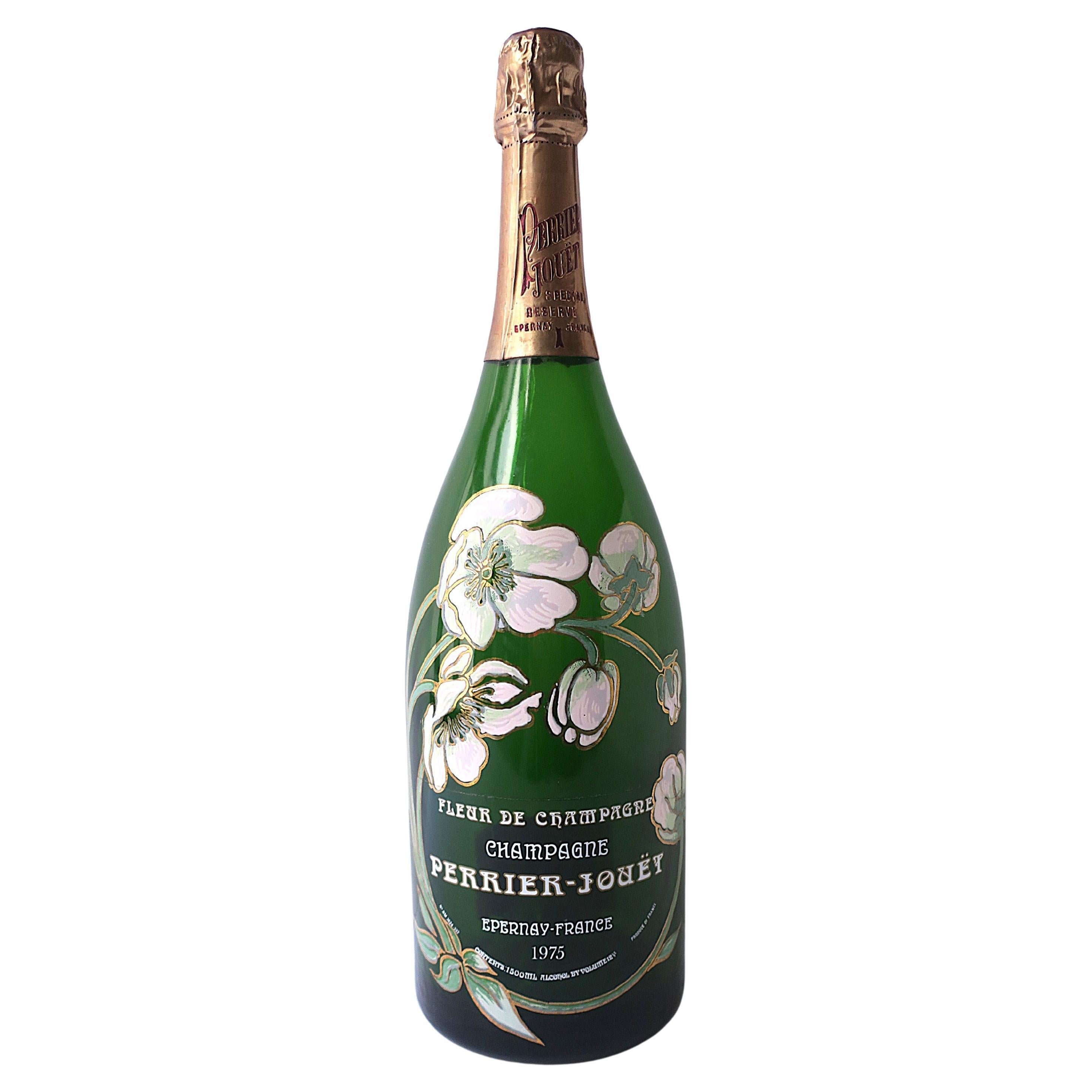 Perrier-Jouet Magnum Champagne Bottle, France, 1975