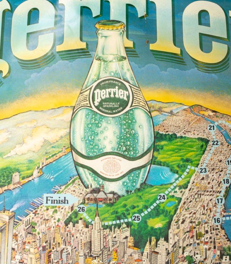 Perrier New York City Marathon Poster, 1979, published 1978 by Great Waters of France, Inc. Provenance: From a New York City collection. 

Dealer: S138XX