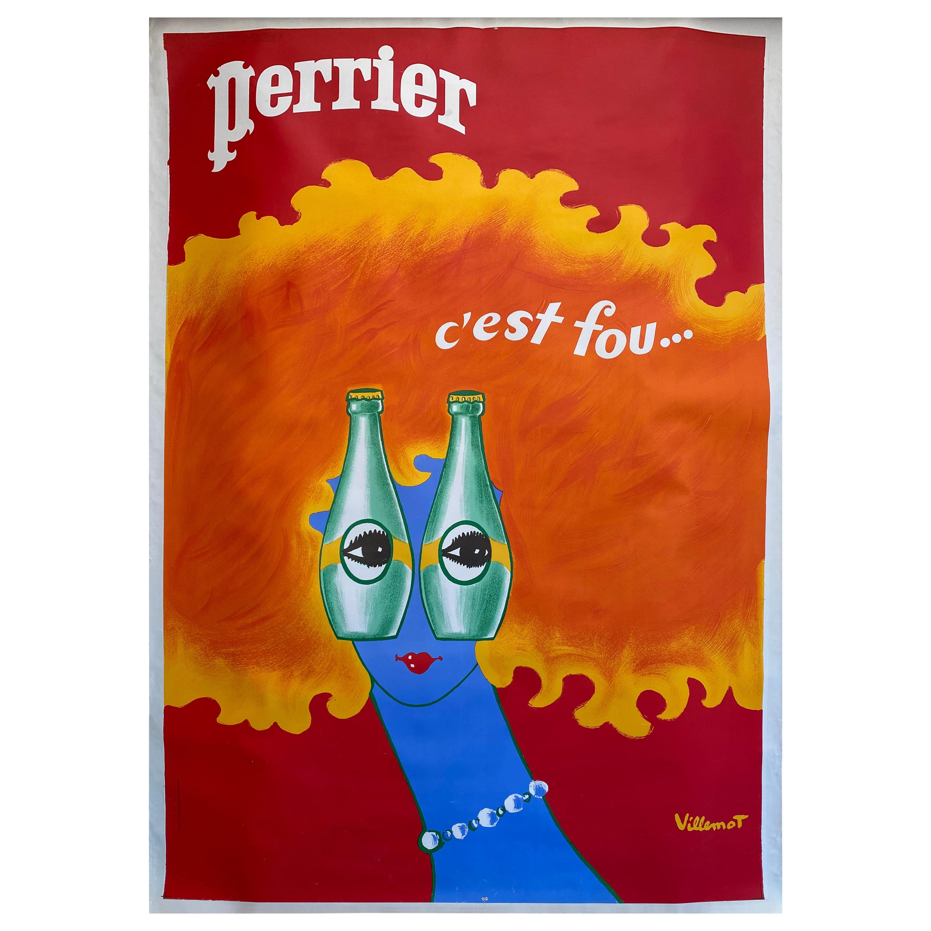 Perrier Poster by Villemot