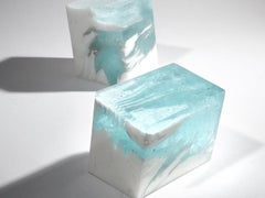 Glass Sculpture Larsen One of a Kind Made in France