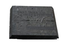 Sculpture en verre Noir et... Noir One of aKind France