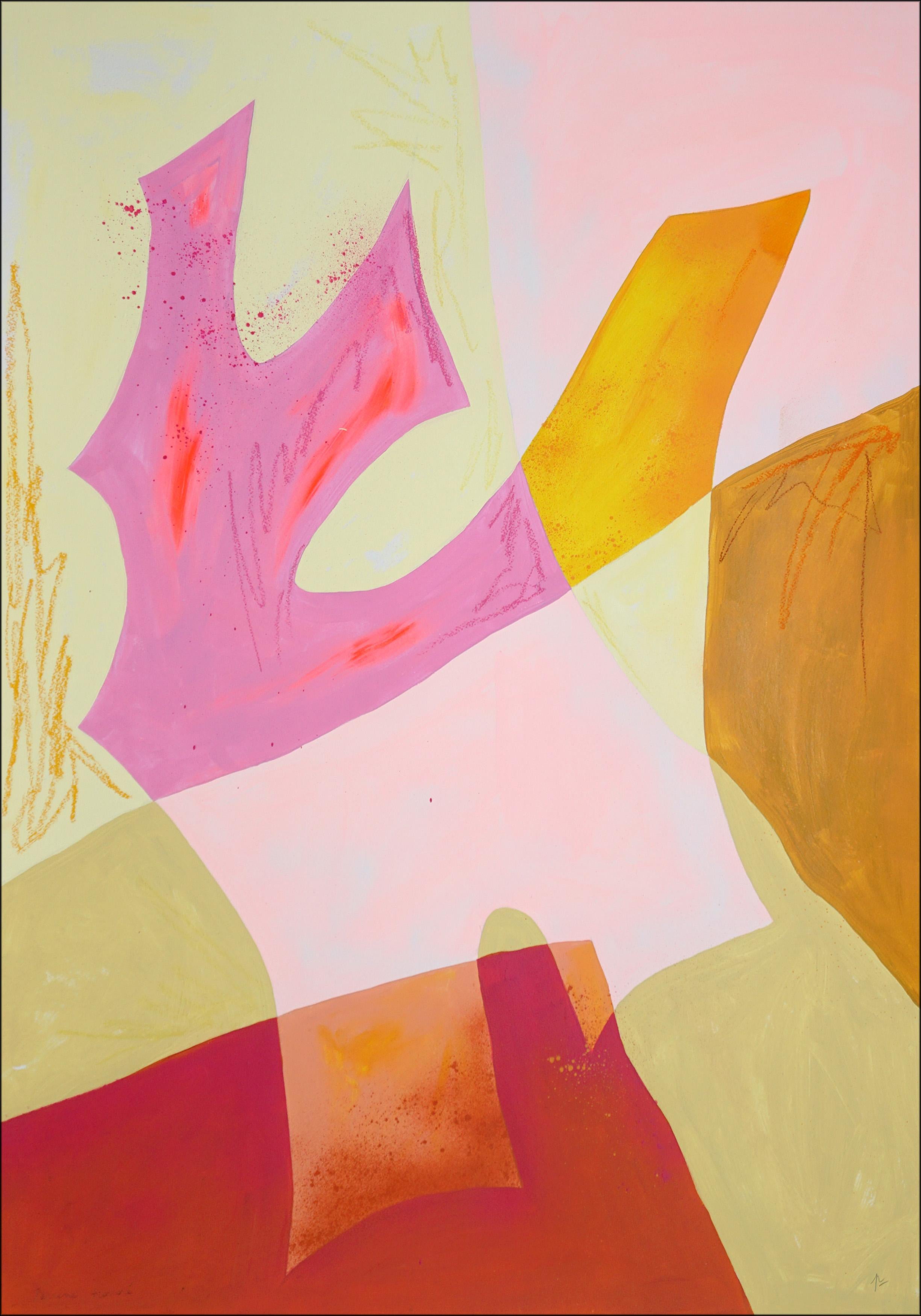 In this series, Perrine explores the profound relationship between light and color, both essential elements in her artistic expression. Without light, there would be no colors, and it is through the interplay of both that she seeks to communicate