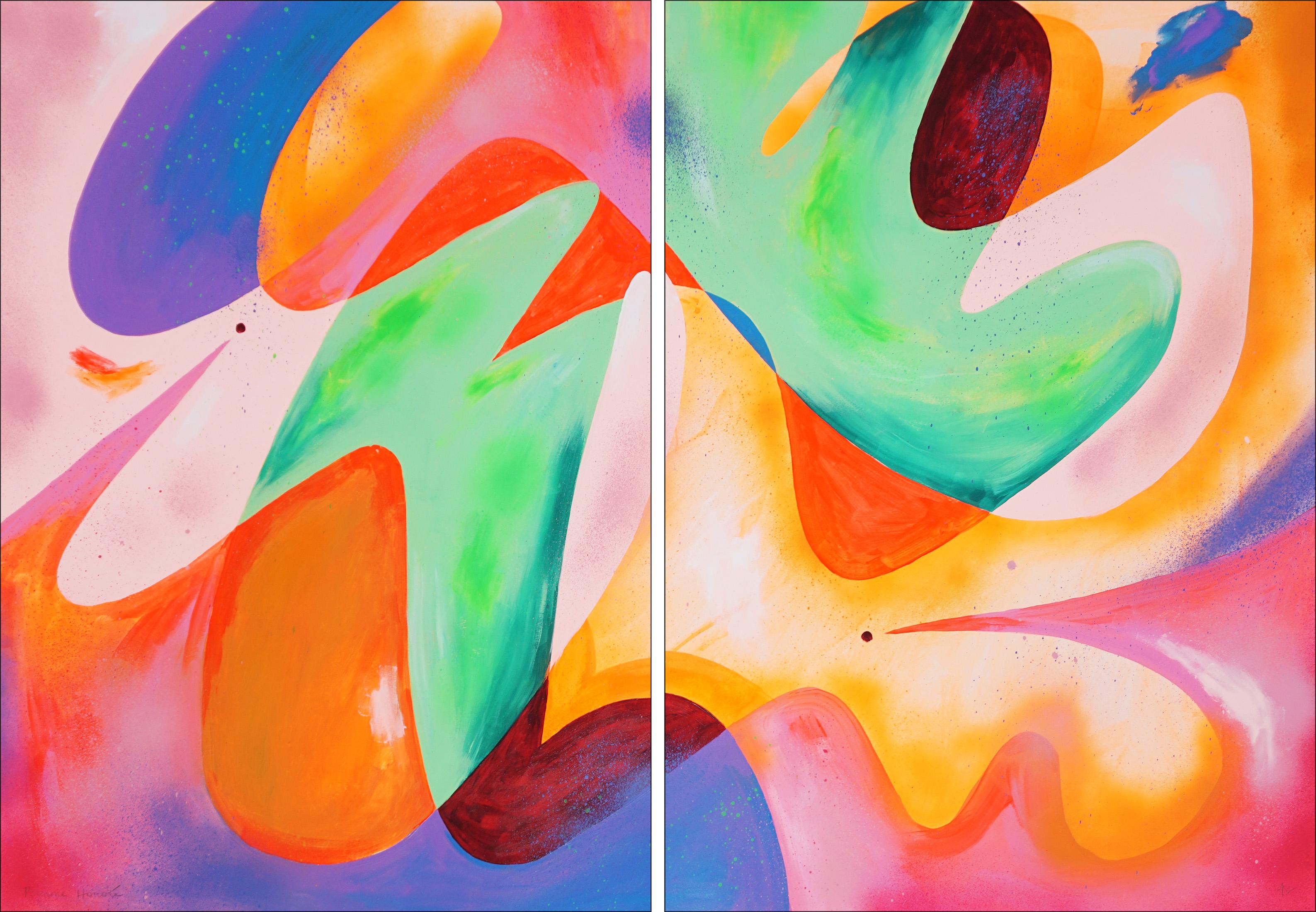 Horizontal Pinturas abstractas