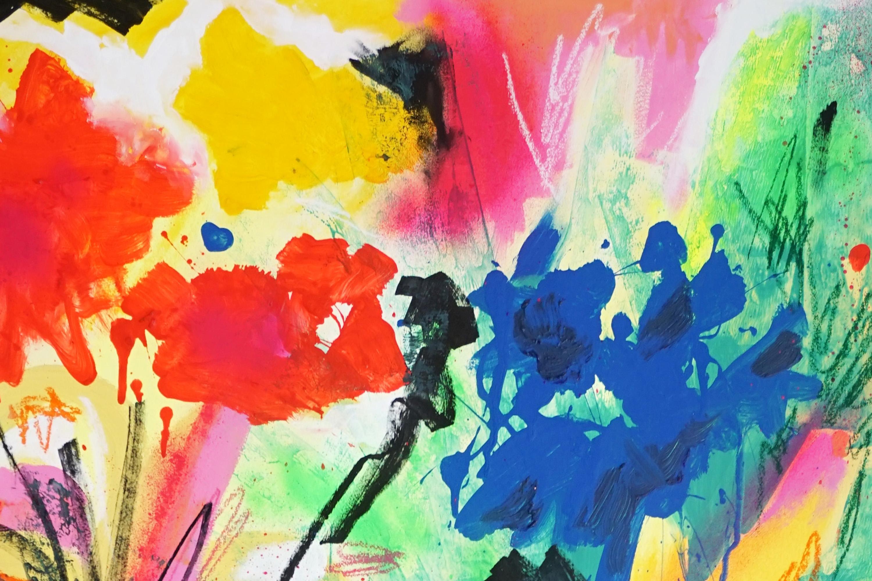 In this series, Perrine explores the profound relationship between light and color, both essential elements in her artistic expression. Without light, there would be no colors, and it is through the interplay of both that she seeks to communicate