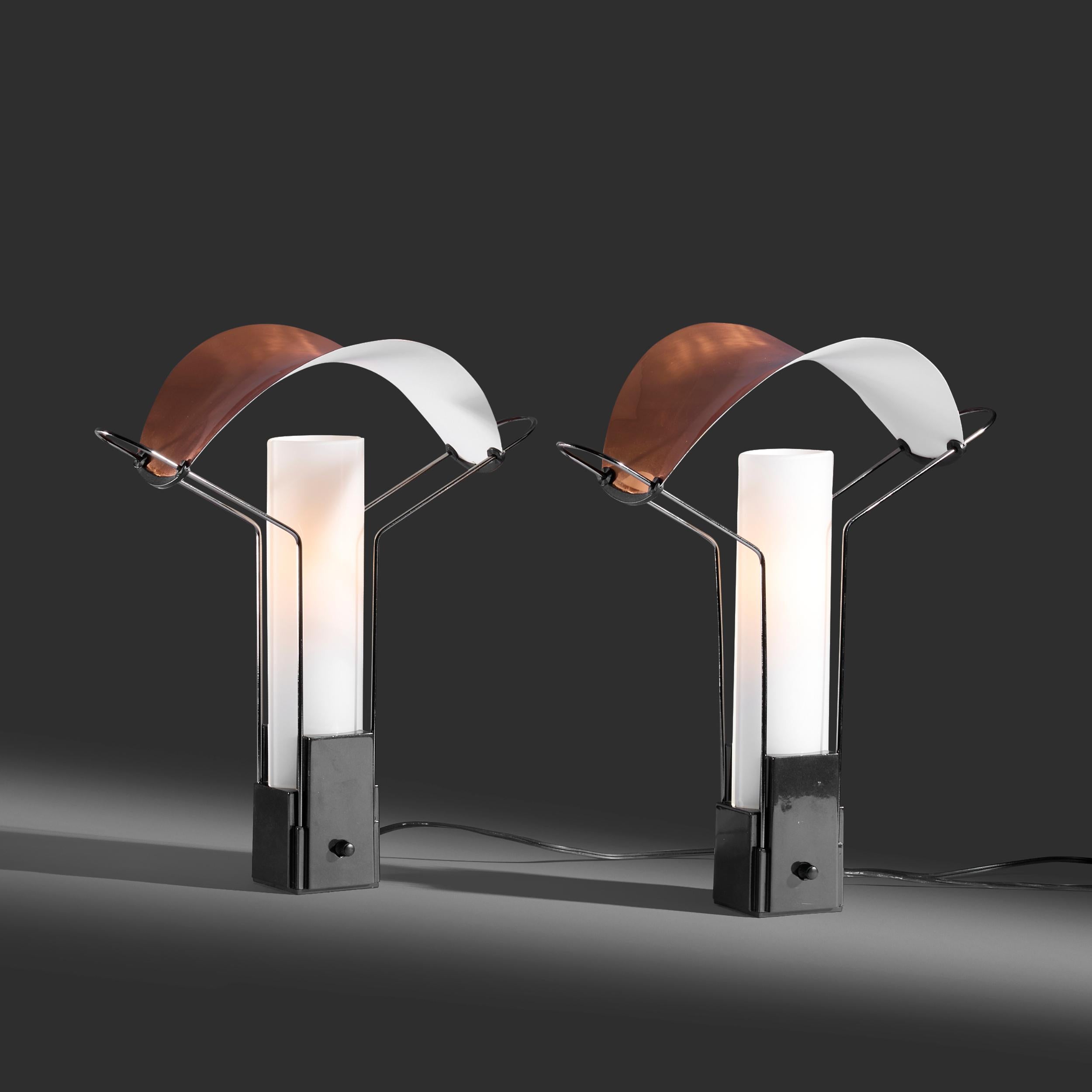 Perry A. KING & Santiago Miranda Lámpara modelo Palio para Arteluce, Italia 1985 en venta 1