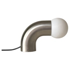 Perry Brushed Stainless Steel Table Lamp