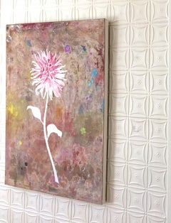 Dahlia I, oil on canvas, 48" x 36"