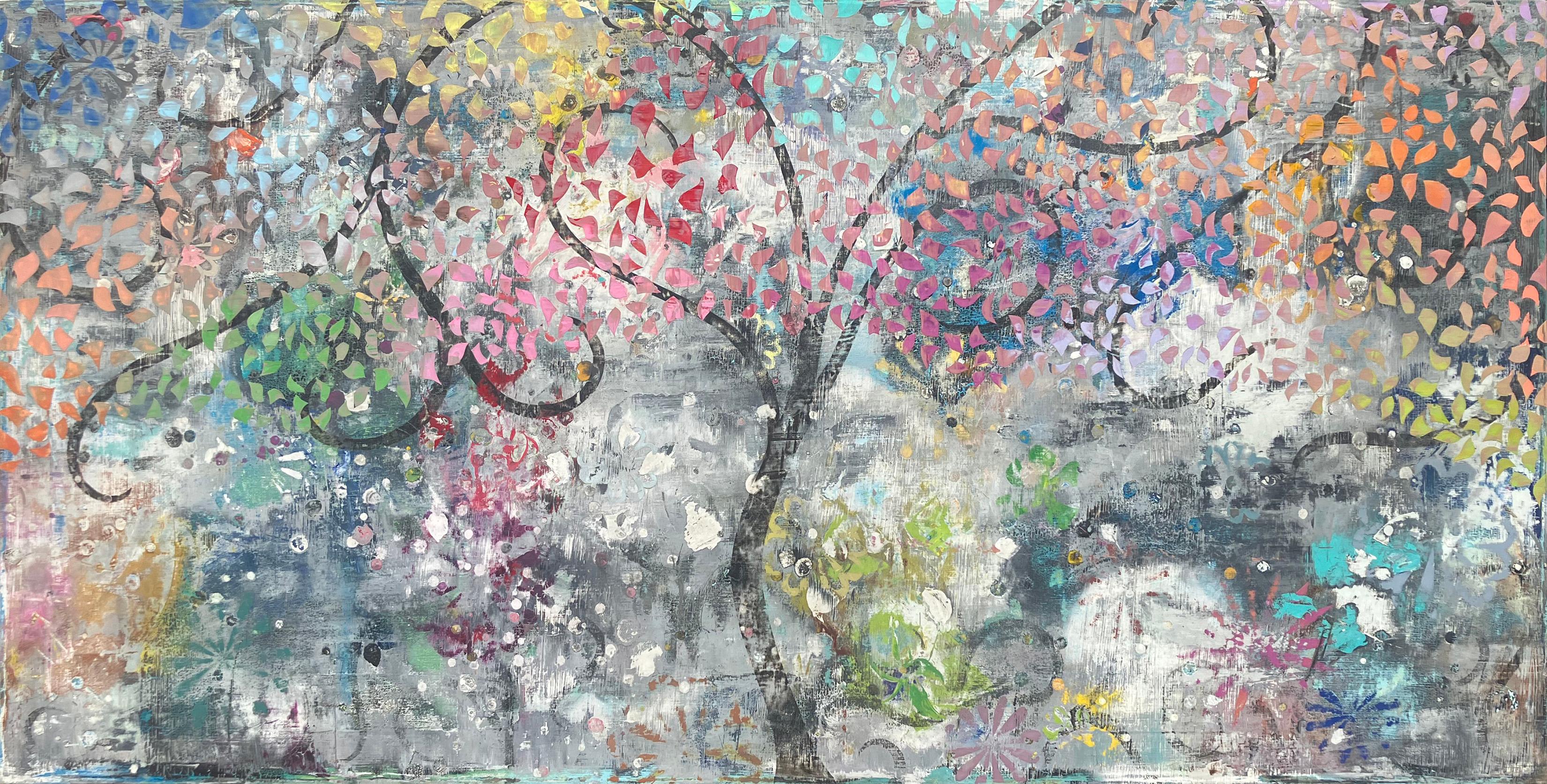 Perry Burns Figurative Painting – Sakura