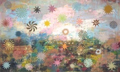 Sky Garden, oil on canvas, 51" x 84"