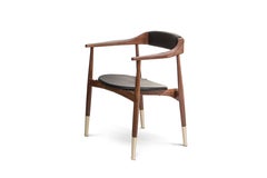 Perry Dining Chair in Leather