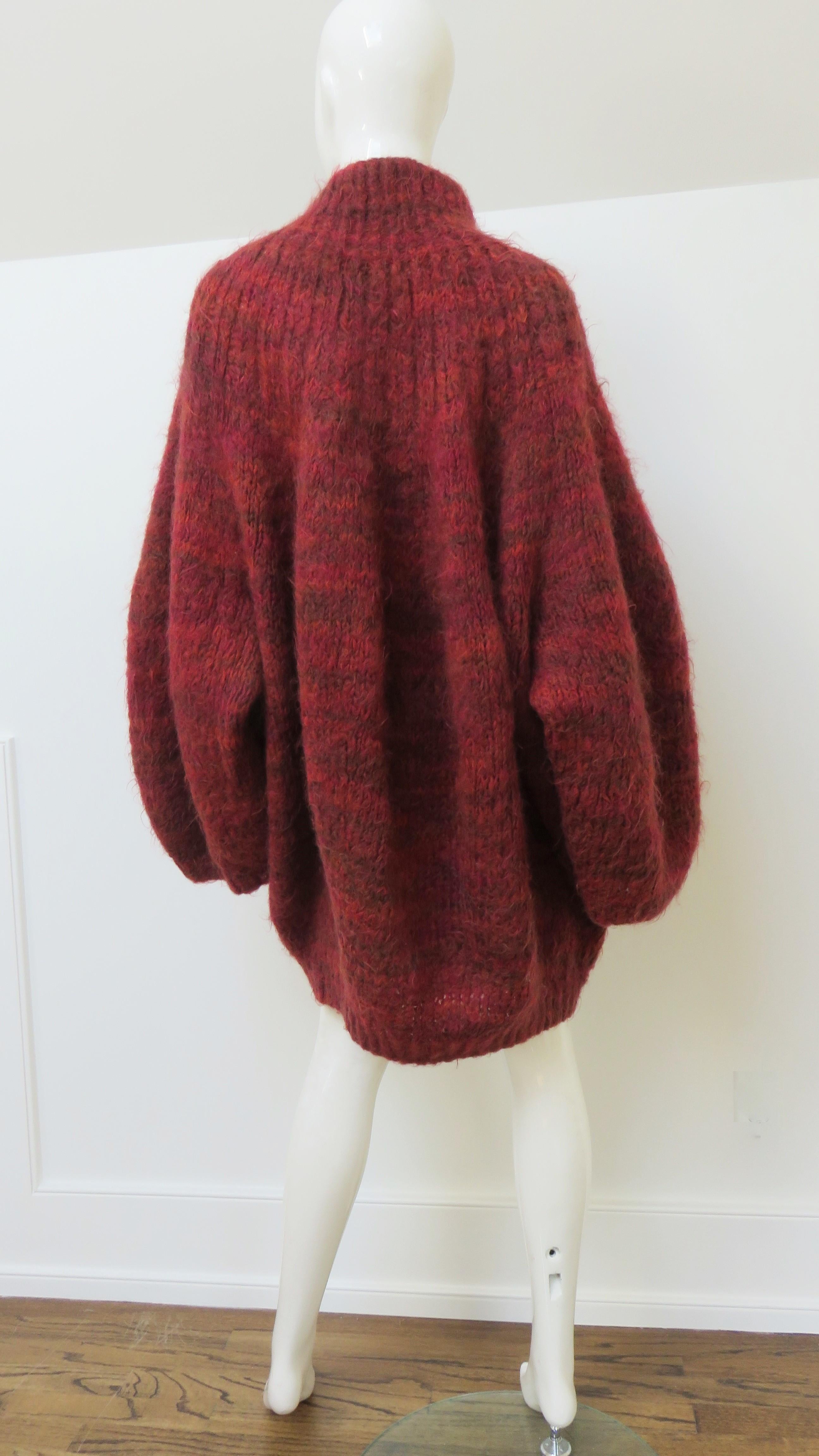 Perry Ellis 1980s Oversized Sweater 4