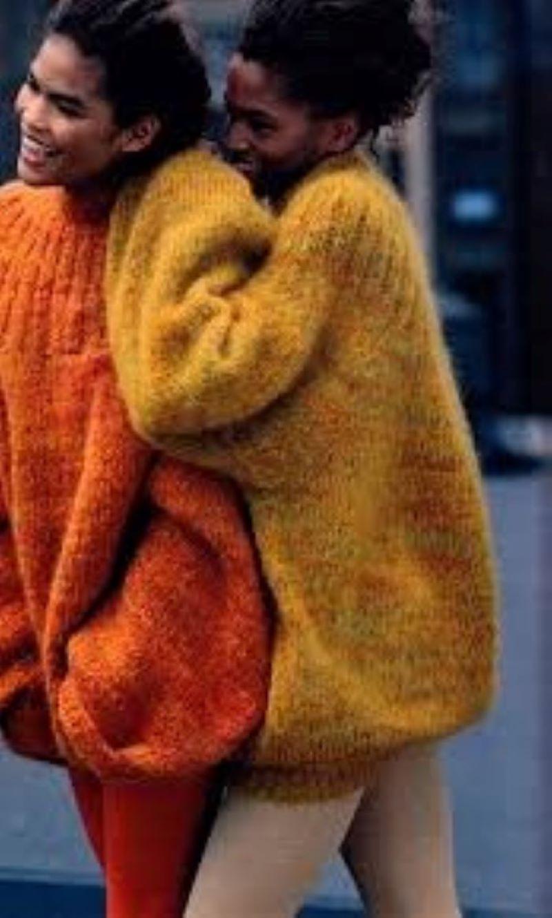 Perry Ellis 1980s Oversized Sweater 5