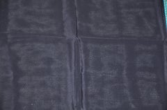 Perry Ellis Deep Navy Borders With Turquoise Polka Dots Silk Scarf