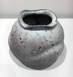 Contemporary Wood Fired Porcelain Jar Form, Design, Sculpture, Glaze, Ceramic