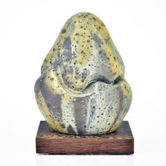 "Droplet 1918", Contemporary, Porcelain, Sculpture, Shino Glaze, Wood Fired