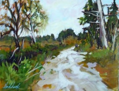 A Short Walk from Here, Painting, Acrylic on MDF Panel