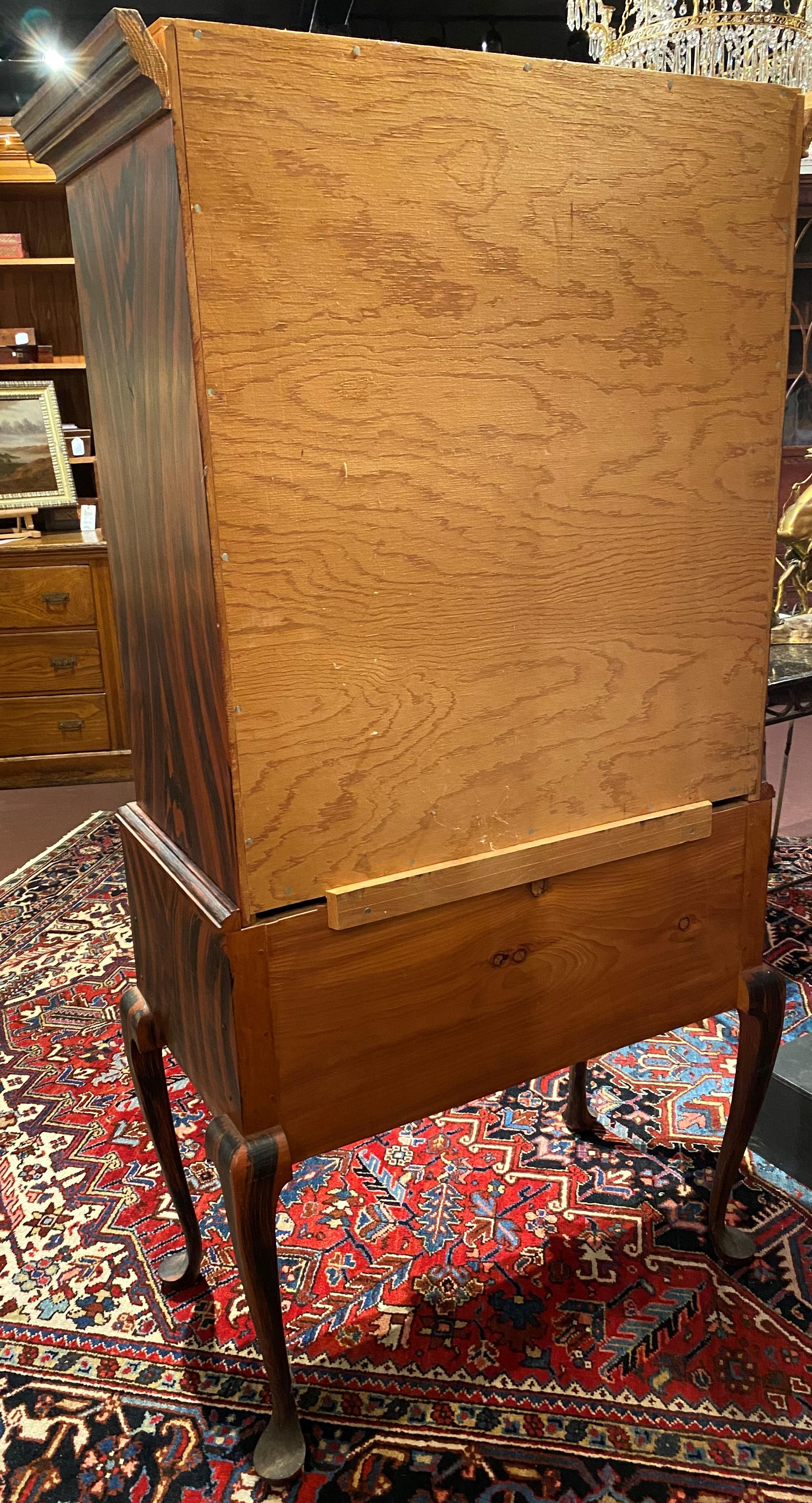 Perry Hopf Grain Painted, Maine High Chest or Highboy 6