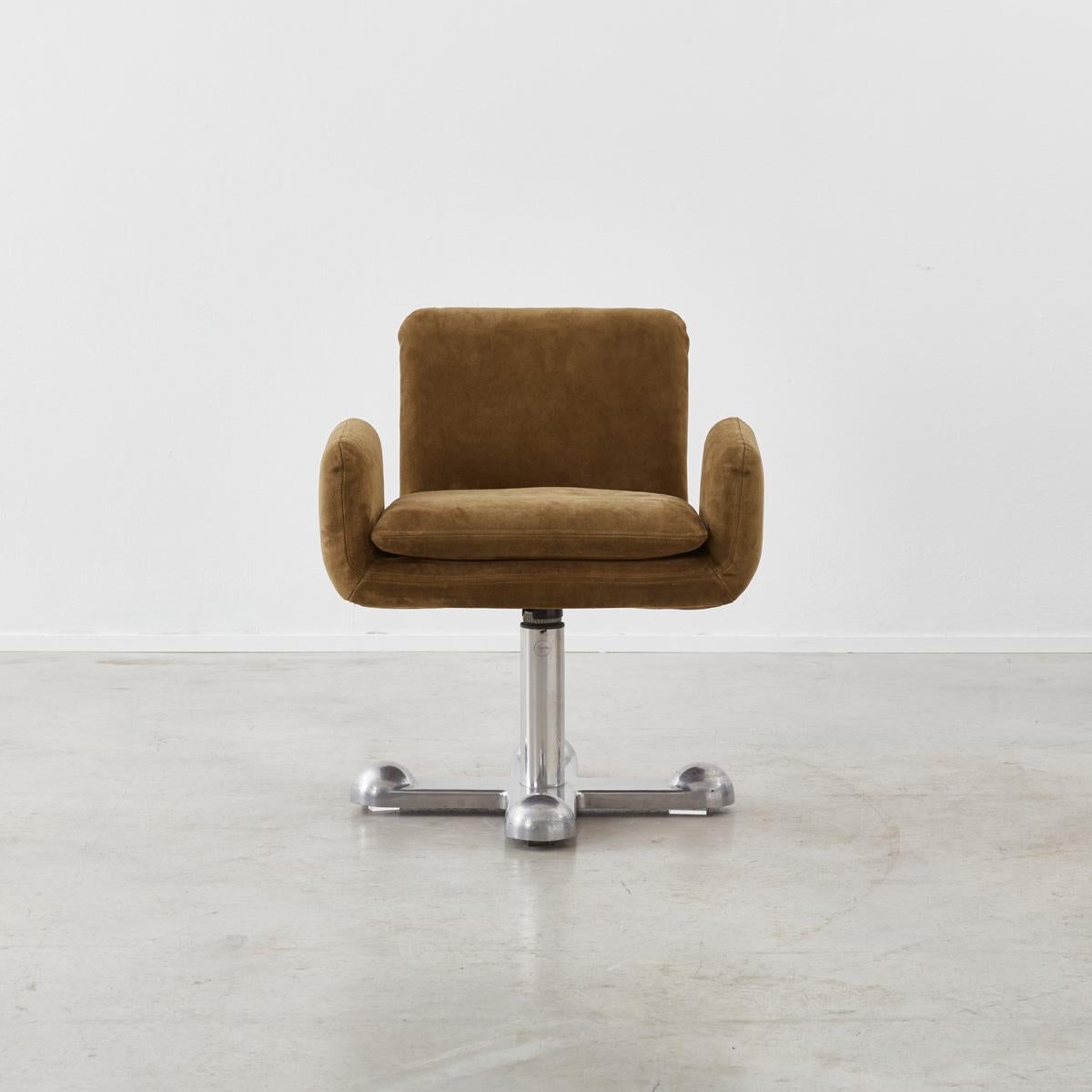 Space Age Perry King and Santiago Miranda desk chair for Planula - Italy, 1970s