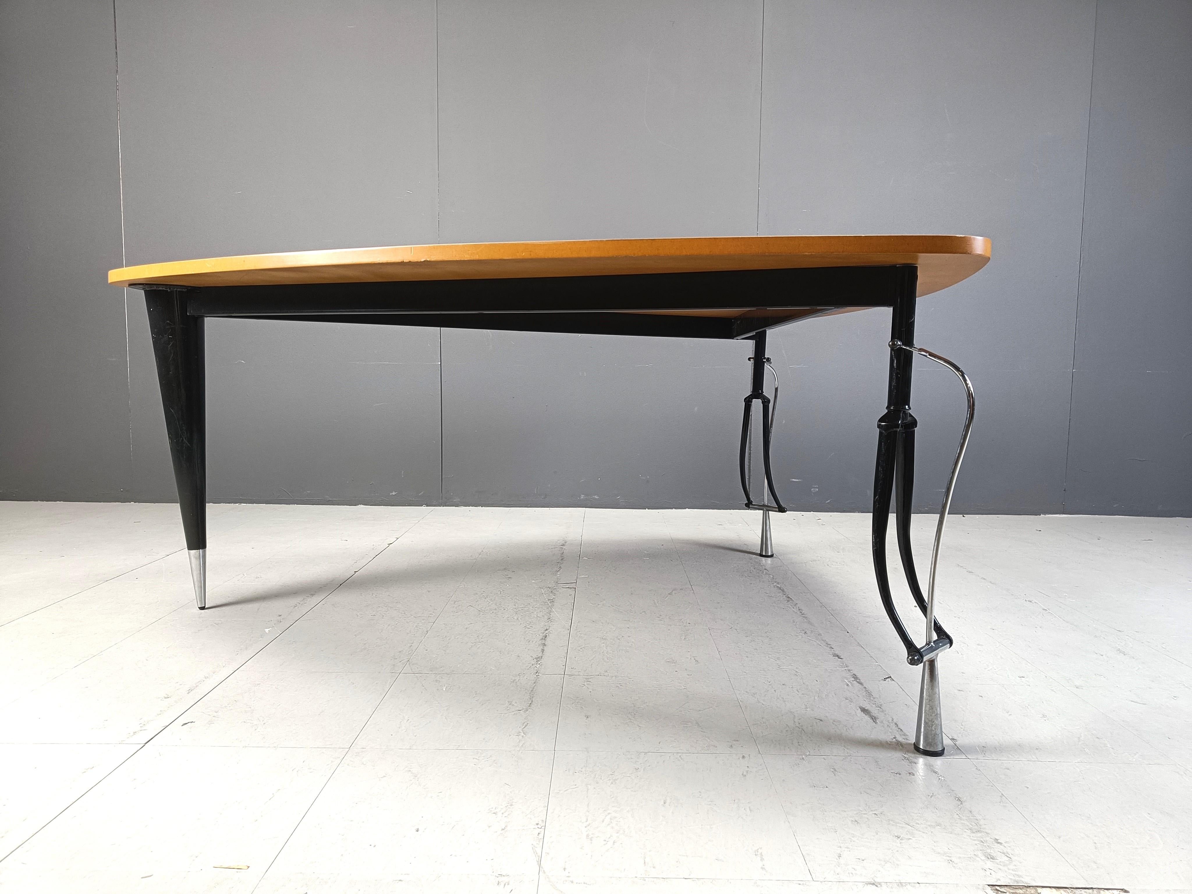 Post-Modern Perry King & Santiago Miranda for Akaba dining table ‘La Vuelta’ - 1980s