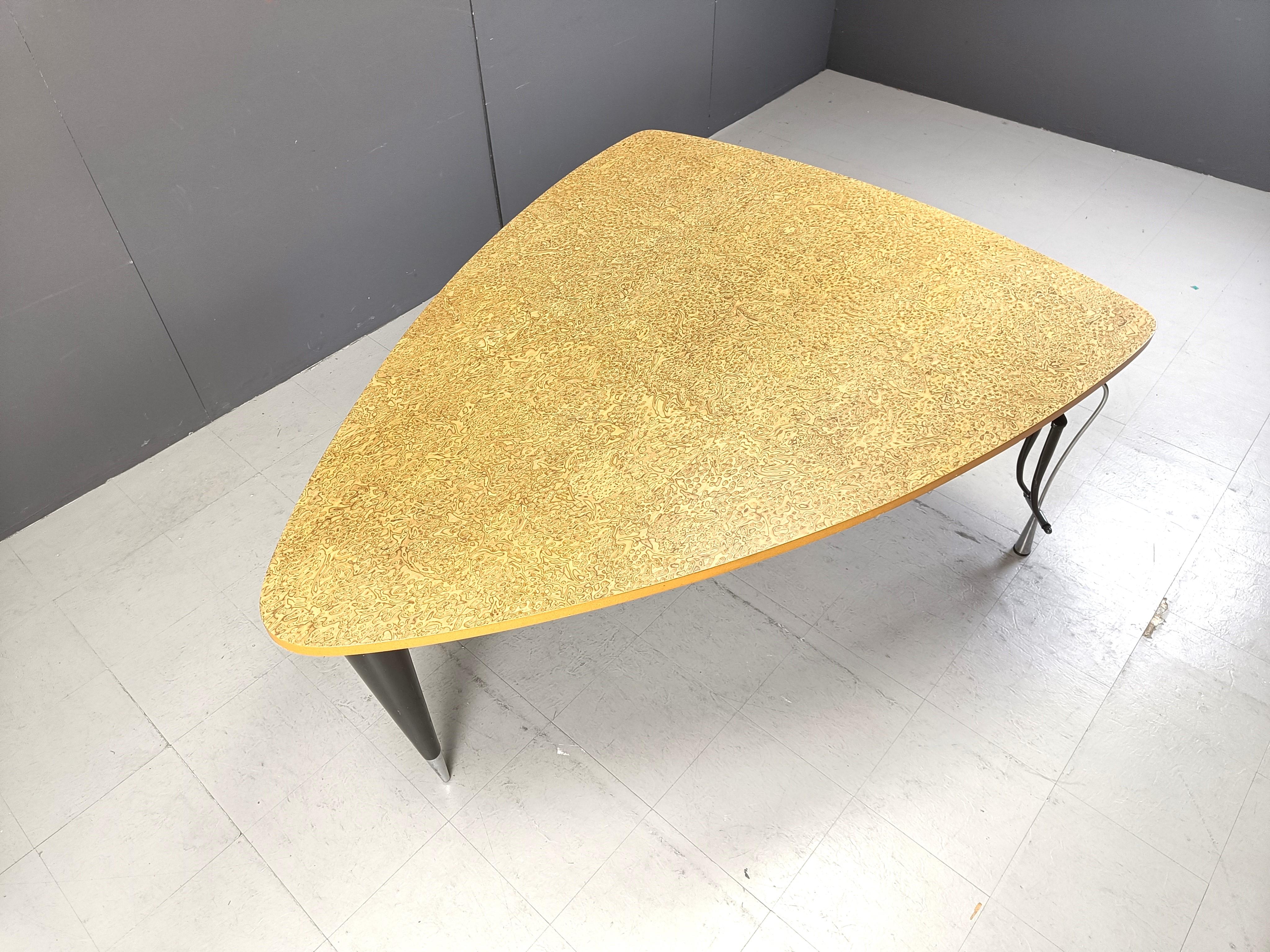 Metal Perry King & Santiago Miranda for Akaba dining table ‘La Vuelta’ - 1980s