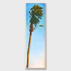 Contemporary Realist Palm Tree Painting, "Oasis 3"