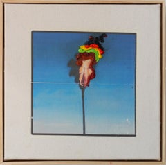 Zeitgenössisches Konzeptionsgemälde eines Palmenbaums, „The Ideal Copy 0018“