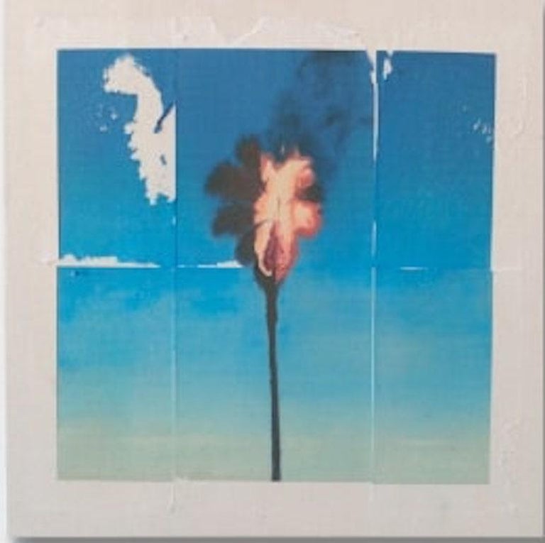 Tall Palm Tree 5x7 Canvas Print / Canvas Art by John Clark - Fine