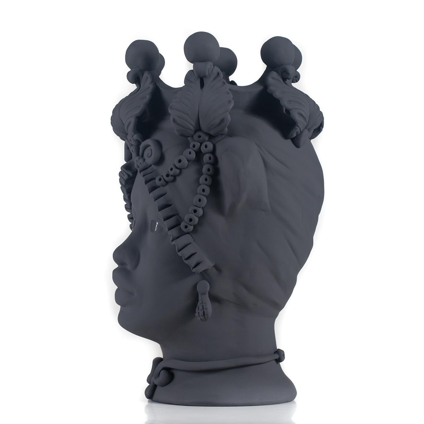 Persefone Graue Vase im Zustand „Neu“ im Angebot in Milan, IT