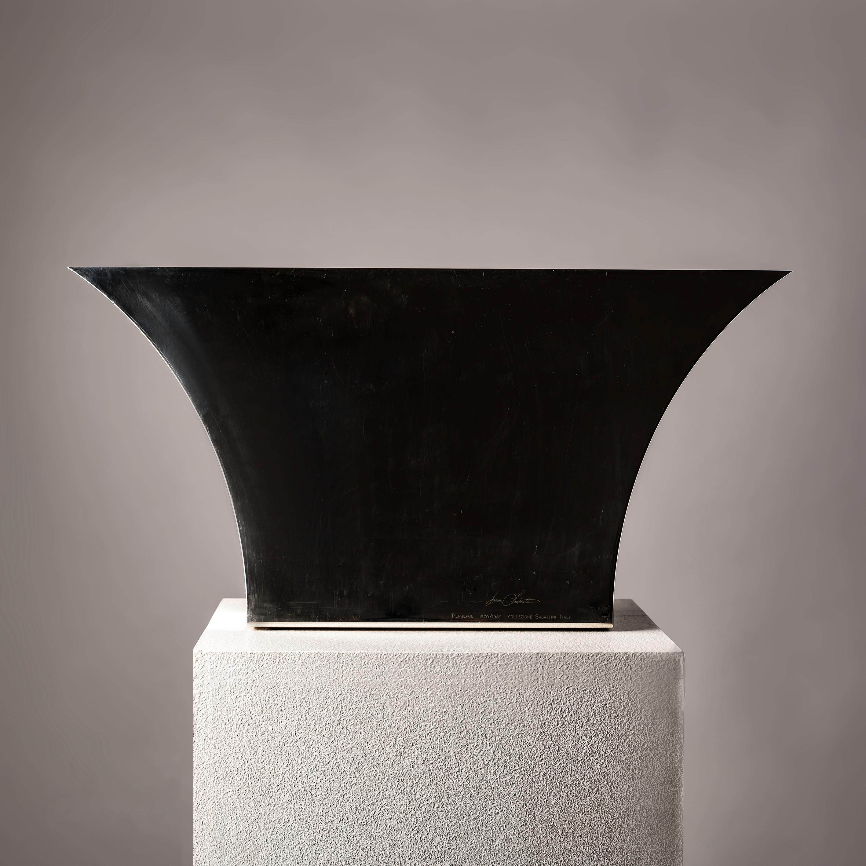 Italian Persepoli Vase by Lino Sabattini, Italy 1970s For Sale