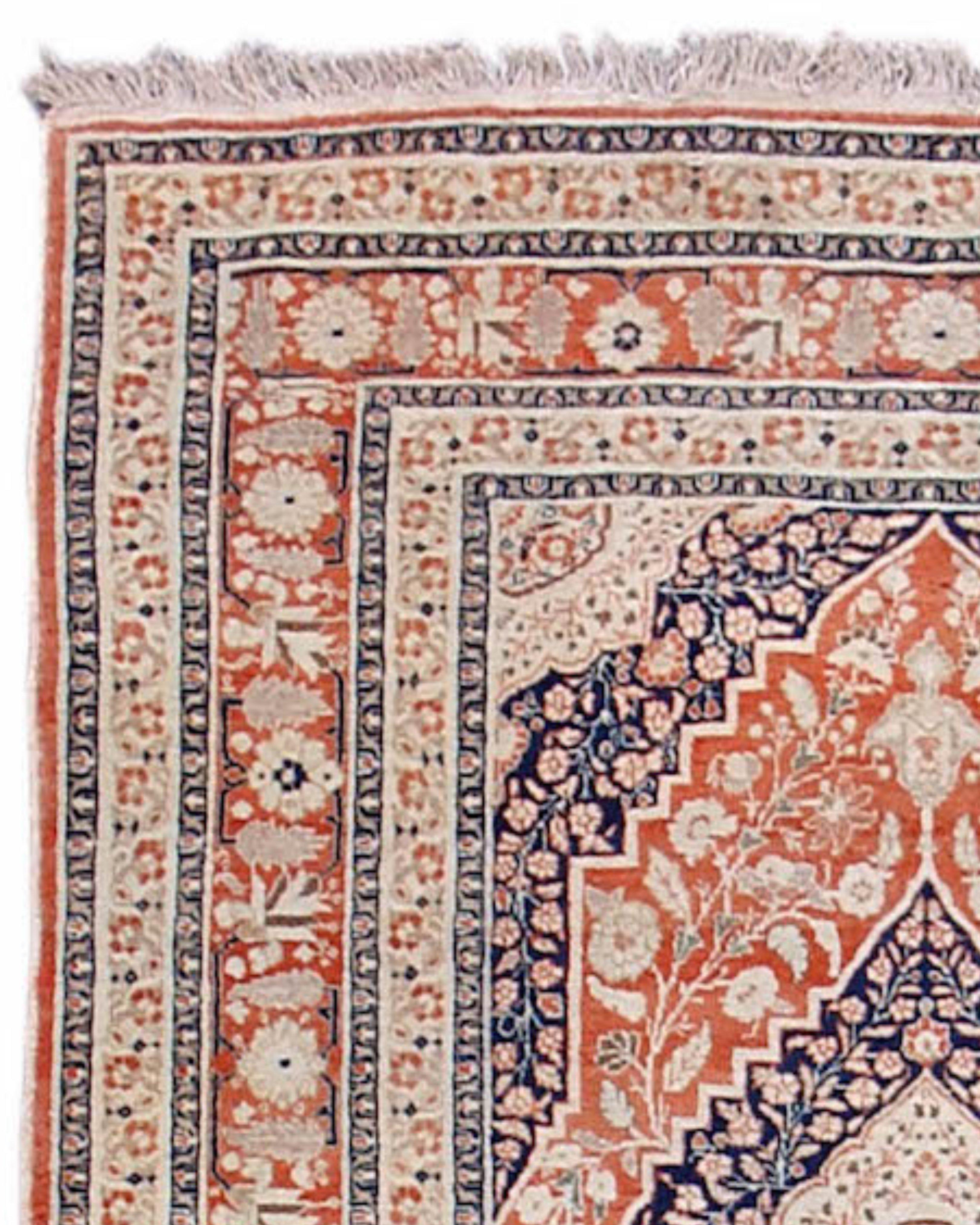 Persian Persia Tabriz Rug, 19th Century For Sale