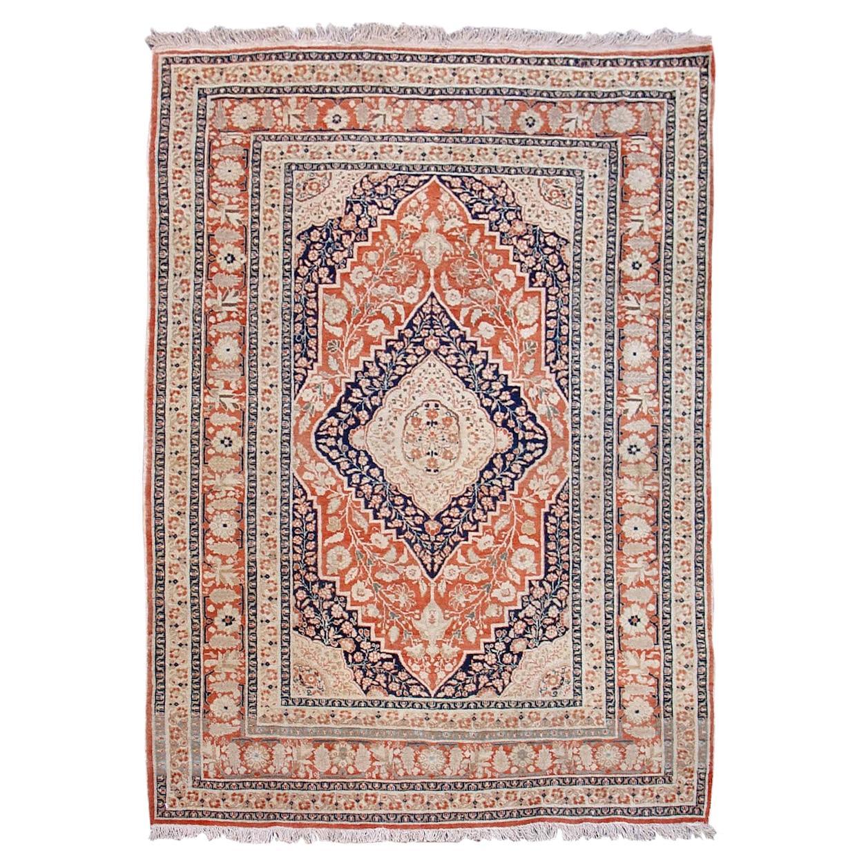 Persia Tabriz Rug, 19th Century For Sale