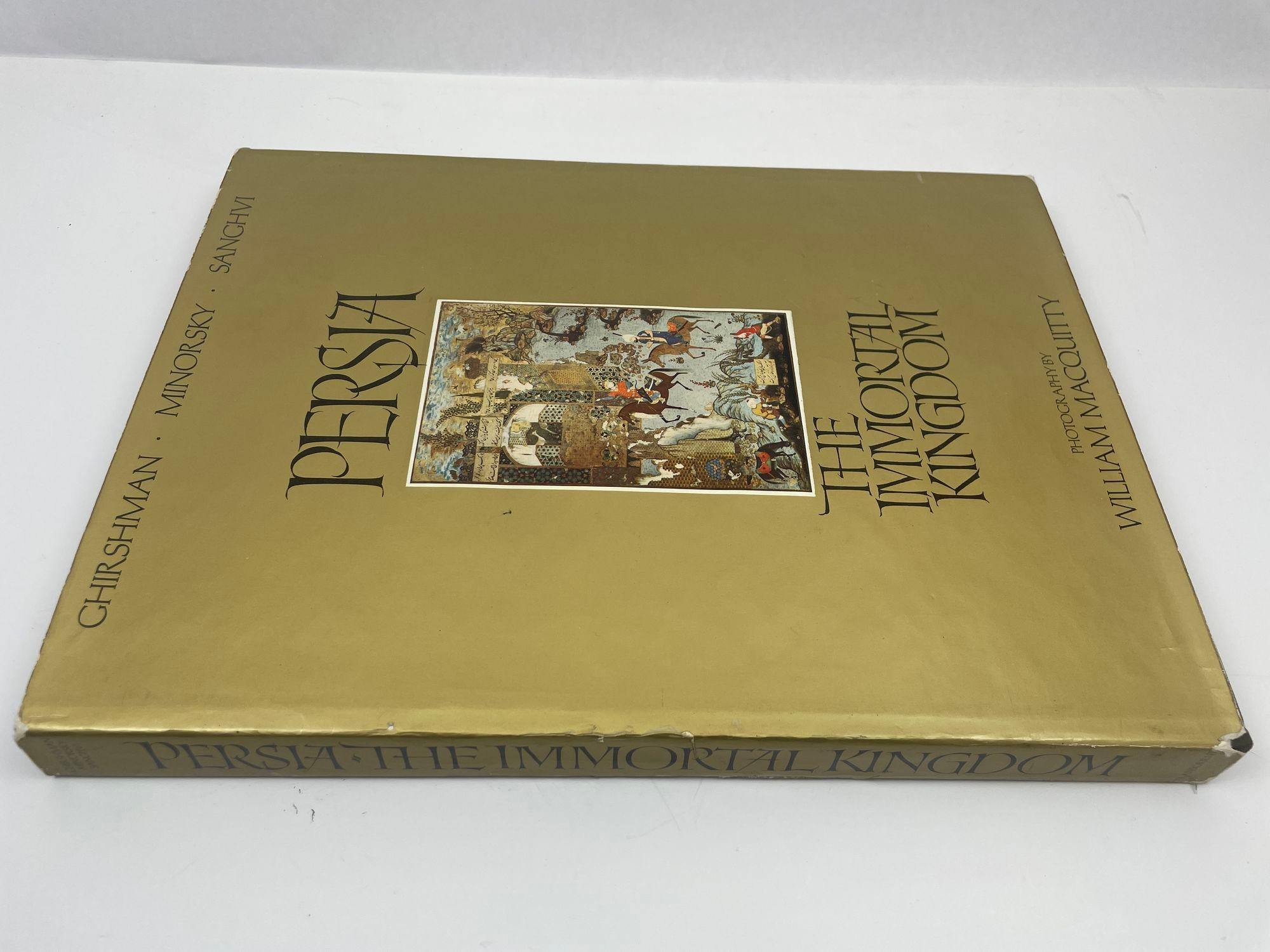 20th Century Persia The Immortal Kingdom by Ghirshman Minorsky Sanghvi 1971 For Sale