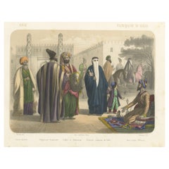 Persian and Armenian Figures – Asia Minor and Khorasan Costumes, c.1845